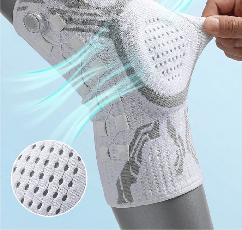 Breathable, slim knit.